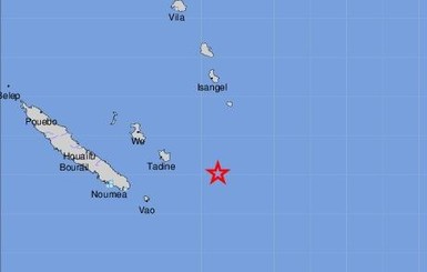 Землетрясение у Новой Каледонии: эвакуированы люди, есть угроза цунами