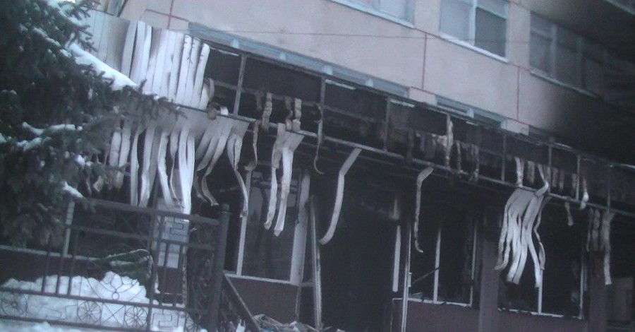 В Харьковской области сгорели два этажа санатория