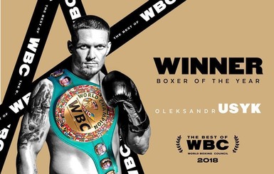 Усик - лучший боксер 2018 года по версии WBC, Гвоздик признан открытием года 