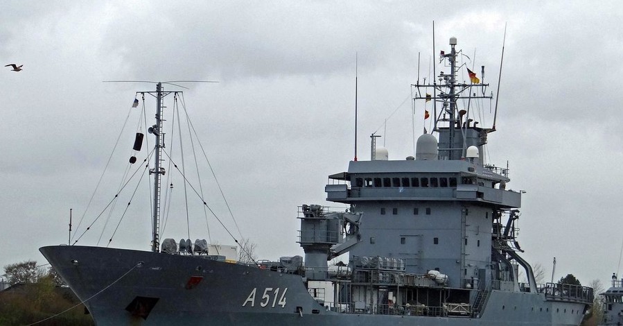 В Черное море войдет немецкий военный корабль Werra