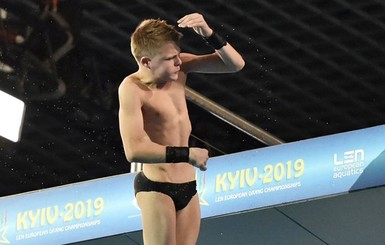 13-летний украинец стал самым юным чемпионом Европы по прыжкам в воду