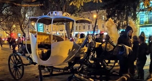 Во Львове запретили катать туристов в каретах