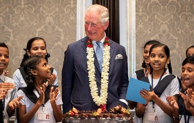 Принц Чарльз празднует день рождения в Индии и принимает поздравления