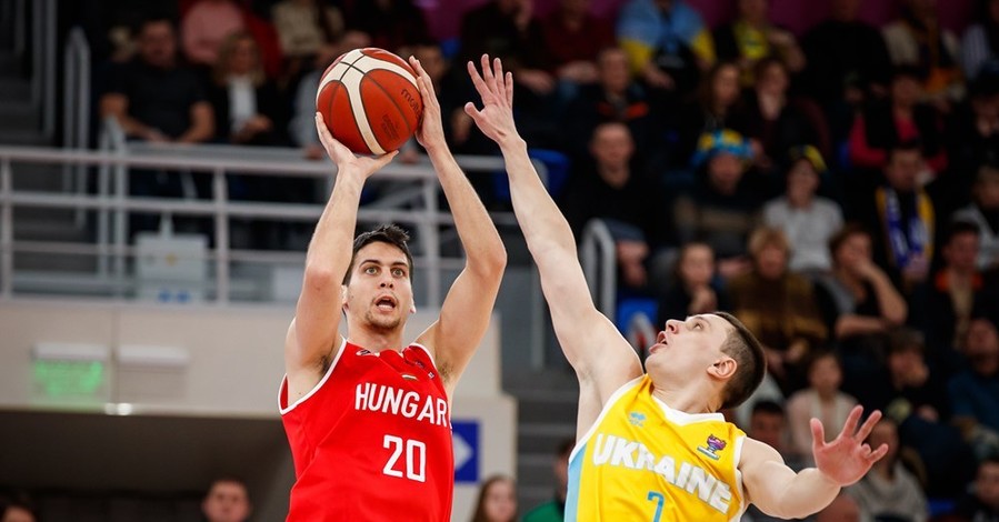 Баскетбольная сборная Украины уступила Венгрии в отборе Евро-2021