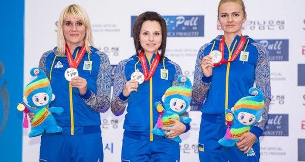Женская сборная Украины - чемпион Европы по стрельбе