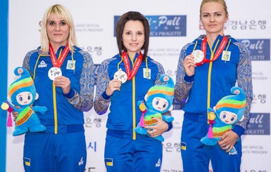 Женская сборная Украины - чемпион Европы по стрельбе