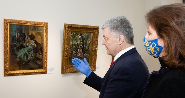 Печерский суд повторно арестовал коллекцию картин Порошенко