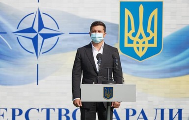 Зеленский на открытии учений Rapid Trident: Приоритеты Украины - сильная армия и возвращение территорий