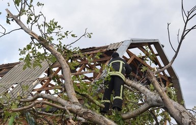 Ураган в Кропивницком: в больницу попали два человека