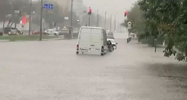 Затопивший Киев ливень оказался рекордно сильным
