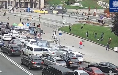 Смертельное ДТП на Майдане Независимости: джип врезался в толпу людей