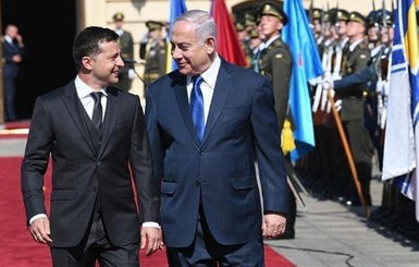 Нетаньяху поблагодарил Зеленского за запуск зоны свободной торговли между Украиной и Израилем