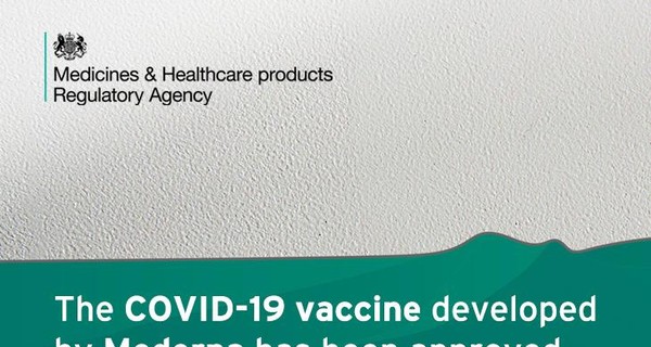 Великобритания разрешила третью вакцину против коронавируса - от Moderna