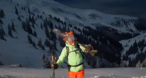 В Карпатах нашли заблудившуюся сноубордистку с Киевщины