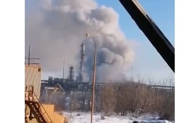 На химическом заводе в Калуше произошла вспышка химических испарений