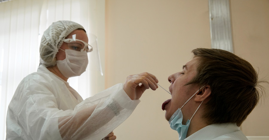 В понедельник в Украине традиционно - снижение уровня заболеваемости коронавирусом