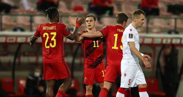 Отбор ЧМ-2022 по футболу. Бельгия побеждает 8:0, Голландия - 7:0