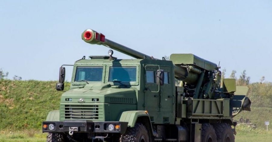 В Украине начались первые испытания артиллерийской установки 