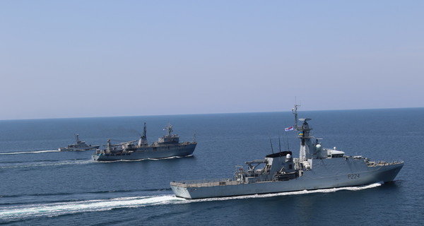 ВМС Украины и Великобритании провели совместные учения в Черном море 