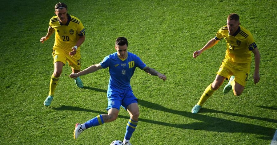 Украина побеждает Швецию в овертайме и выходит в четвертьфинал, где сыграет с Англией