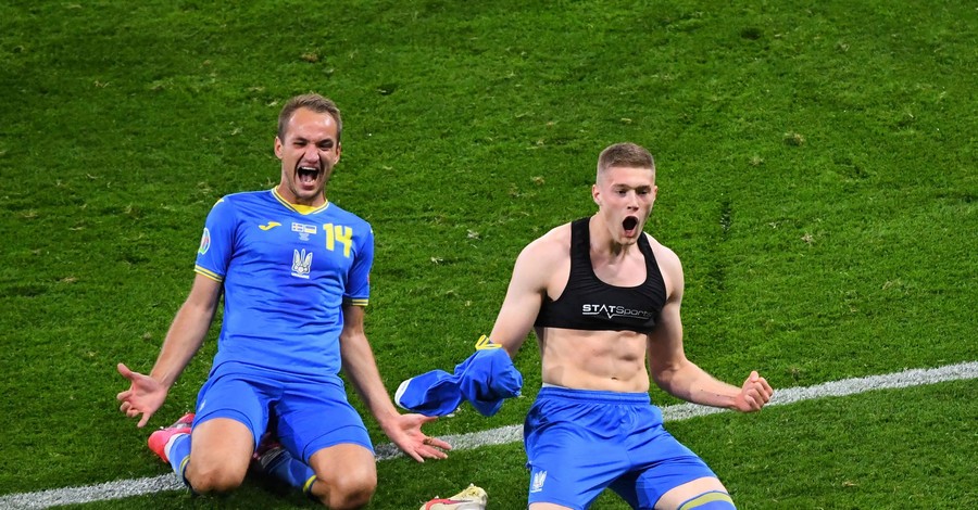 Украина — Швеция: самые яркие моменты матча чемпионата Европы в фотографиях