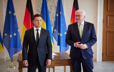 Зеленский и Штайнмайер обсудили интеграцию Украины в Евросоюз и НАТО, Донбасс и реформы в Украине