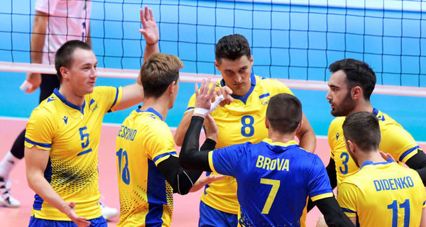 Сборная Украины показала невероятный характер и вырвала победу у Греции на волейбольном Евро-2021
