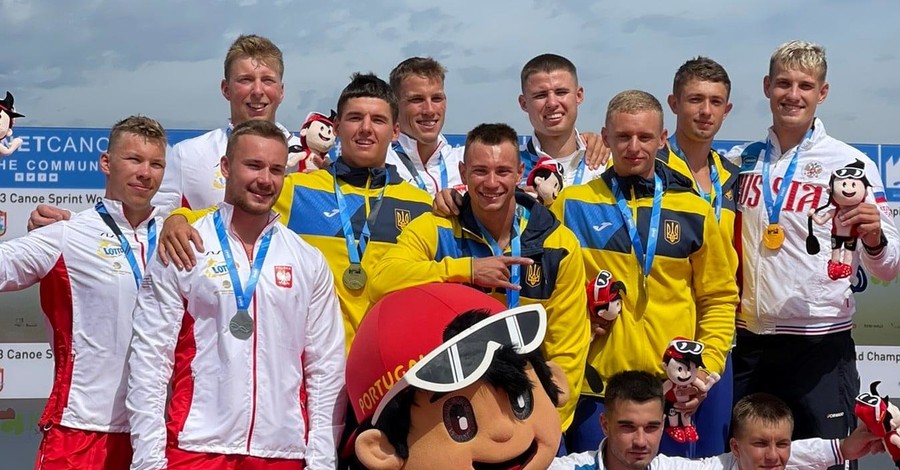 Украинские гребцы привезли 5 медалей с чемпионата мира среди юниоров и молодежи