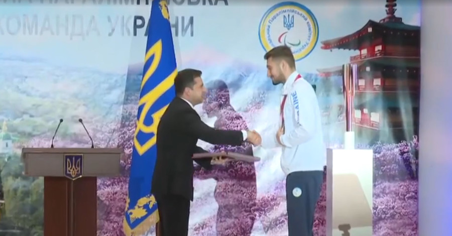 Паралимпиец Максим Крипак получил звание Героя Украины