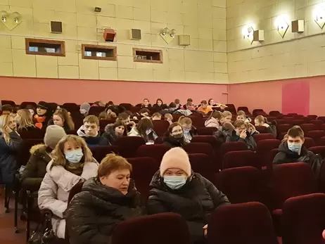 В Украине появилось кино для слепых