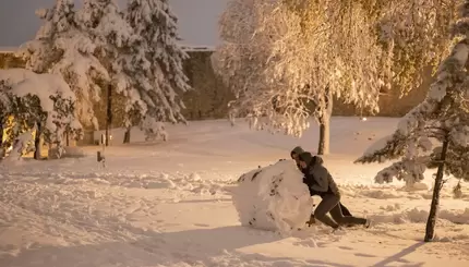 Сербию накрыл мощный снегопад