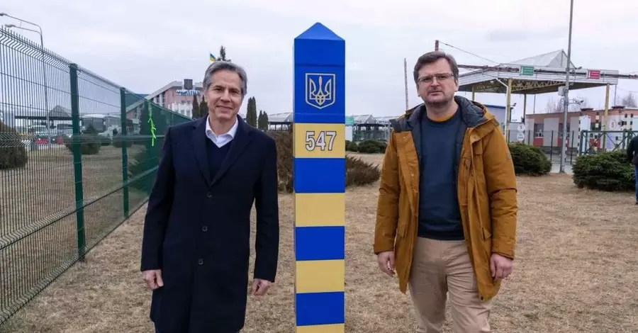 Кулеба и Блинкен встретились на украино-польской границе: обсуждали усиление обороноспособности Украины
