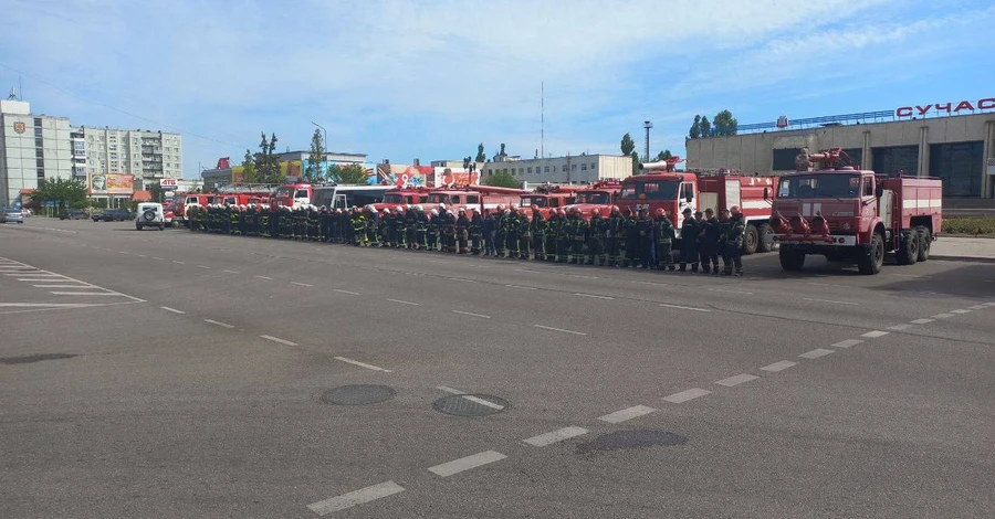 В Энергодаре российские оккупанты напали на спасателей, вышедших на протест после похищения их начальника