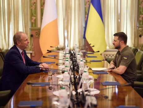 Зеленский встретился с премьер-министром Ирландии – это его первый визит в Украину