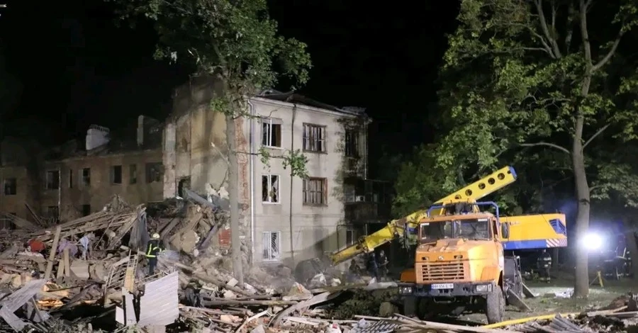 В Харькове завершили разбор завалов в общежитии, уничтоженном россиянами