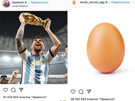 Круче яйца: пост Месси с финала чемпионата мира стал самым 