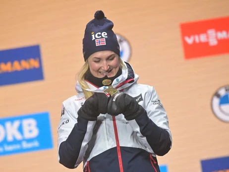 Норвежская биатлонистка, завоевавшая в Пекине пять медалей, объявила о завершении карьеры