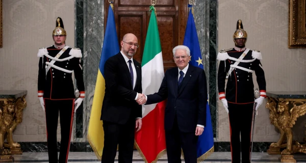 Денис Шмыгаль встретился в Риме с президентом Италии