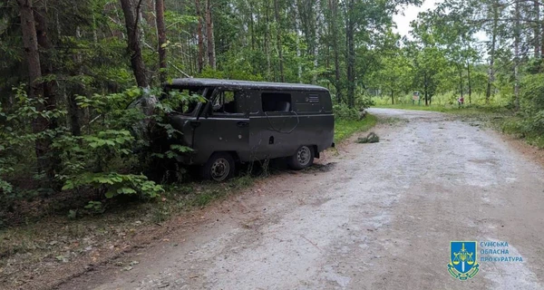 Россияне на Сумщине обстреляли автомобиль с лесничими, 6 человек погибли
