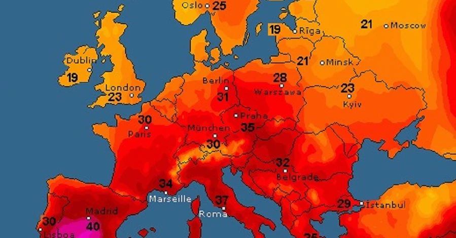 Синоптик: найближчий тиждень не обіцяє сильної спеки