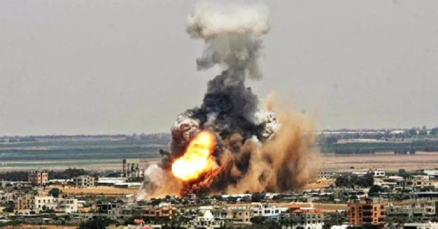 На складе боеприпасов возле столицы Сирии произошел мощный взрыв