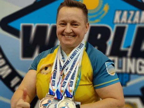 Полтавчанка Лилия Занько стала чемпионкой мира по армреслингу