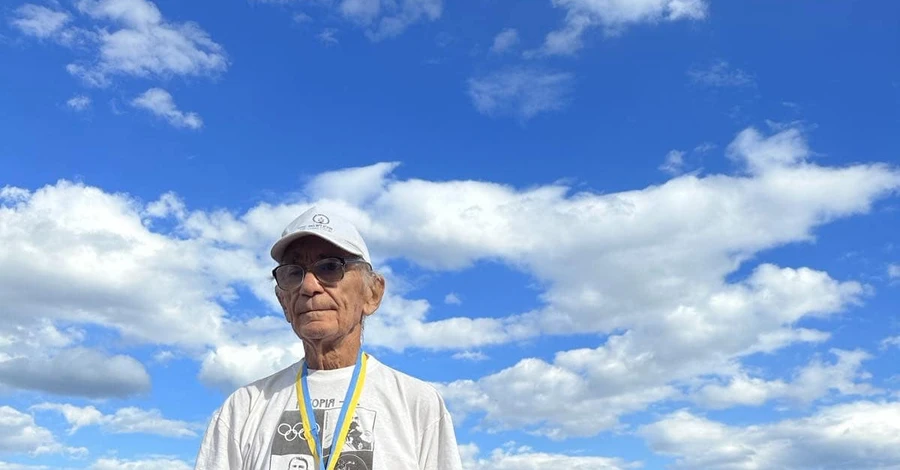 95-летний житель Винницкой области установил два спортивных рекорда