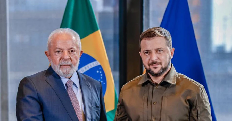 Зеленський зустрівся з президентом Бразилії, який пропонував Україні віддати Крим