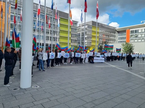 Акция против сепаратизма под стенами Европарламента: Азербайджан и Украина объединились против общего зла