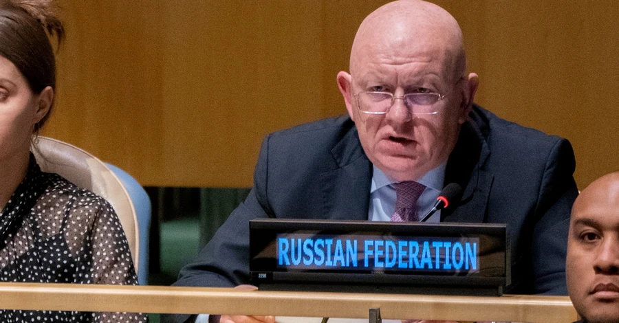Небензя в ООН заявил, что Россия ударила по селу Гроза, потому что там хоронили 