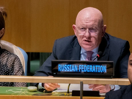 Небензя в ООН заявил, что Россия ударила по селу Гроза, потому что там хоронили 