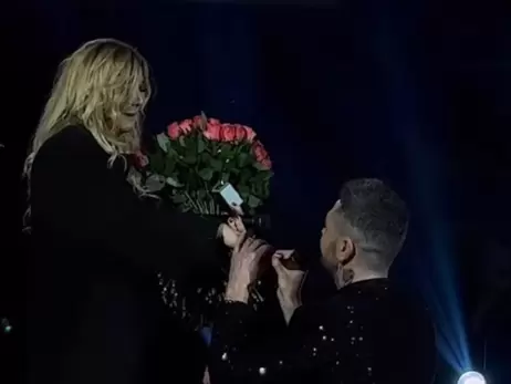 Ирину Билык поклонник позвал замуж во время концерта во Львове
