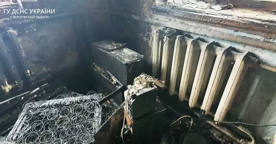 В Черниговской области в результате пожара погибла женщина вместе с детьми