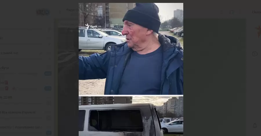 Житель Киева во время обстрелов сел в горящее авто, чтобы отъехать подальше от других машин 
